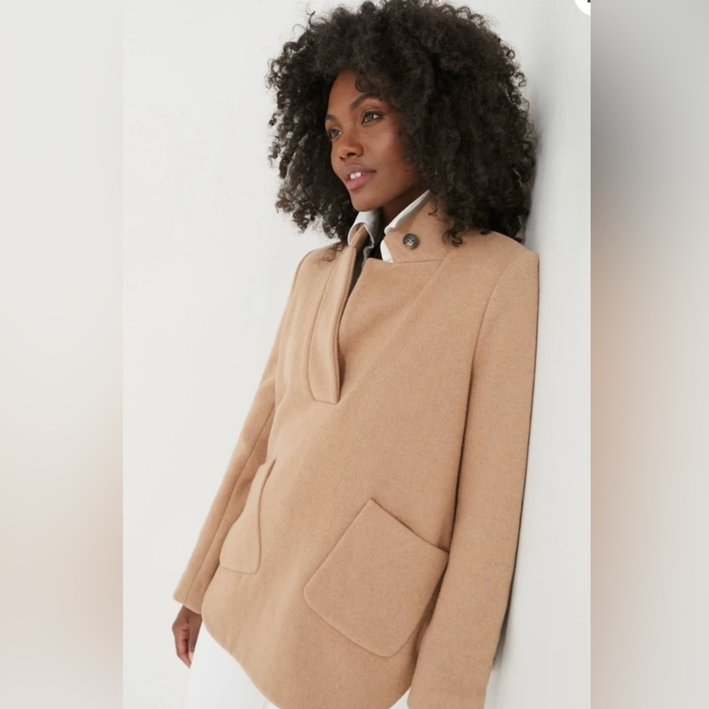 Tuckernuck Camel Emerson Popover Jacket Size S